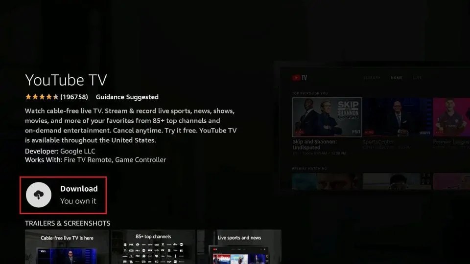 How to Install YouTube TV on FireStick