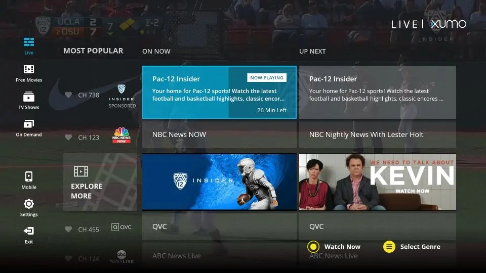 How to Install and Use XUMO TV for Free Movies & TV