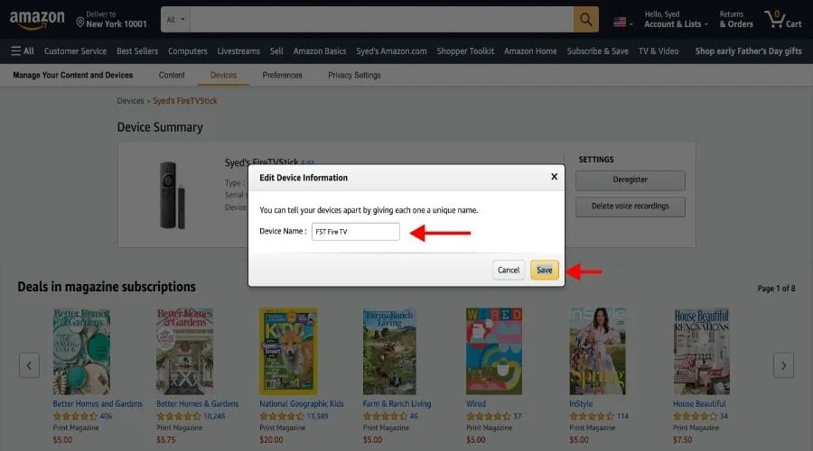 How to Change FireStick Name Under 2 Minutes (2024)