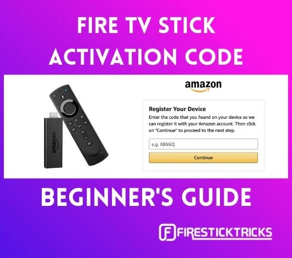 How & Where Do I Enter Amazon FireStick Activation Code? Fire Stick