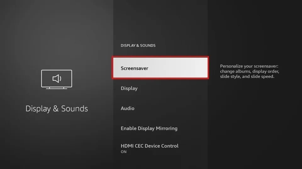 How to Set Up Photo Slideshow Screensaver on FireStick