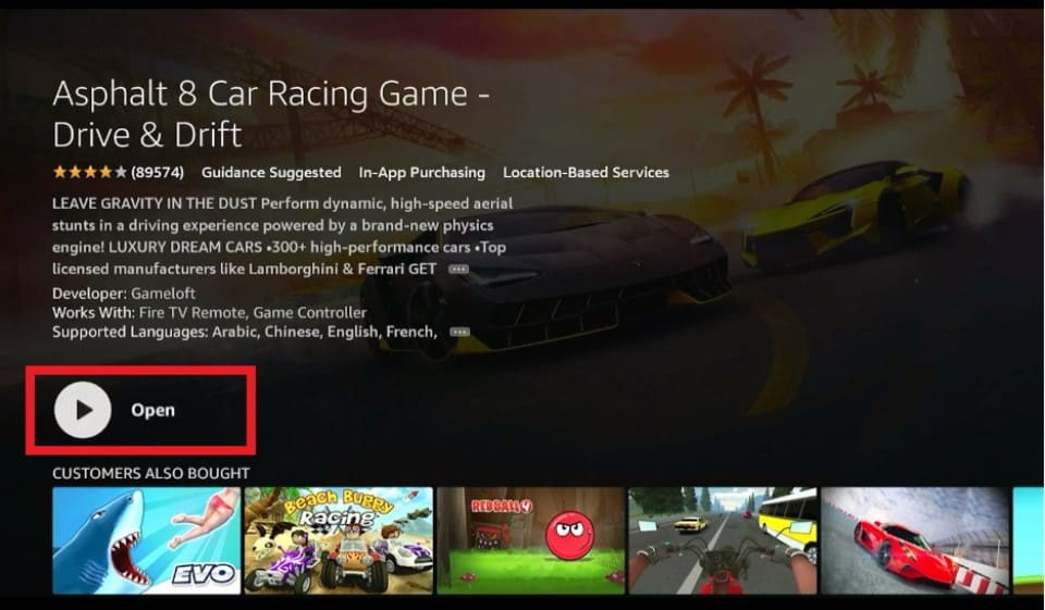How to Install & Play Asphalt Road 8 on FireStick (Racing Game)