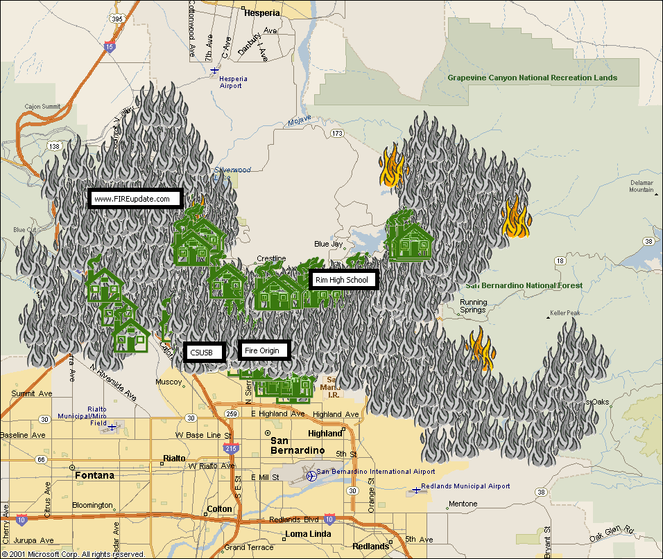 Glen Ellen Fire Map 
