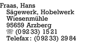 Firmenregister De Firmenadressen In Arzberg Oberfr