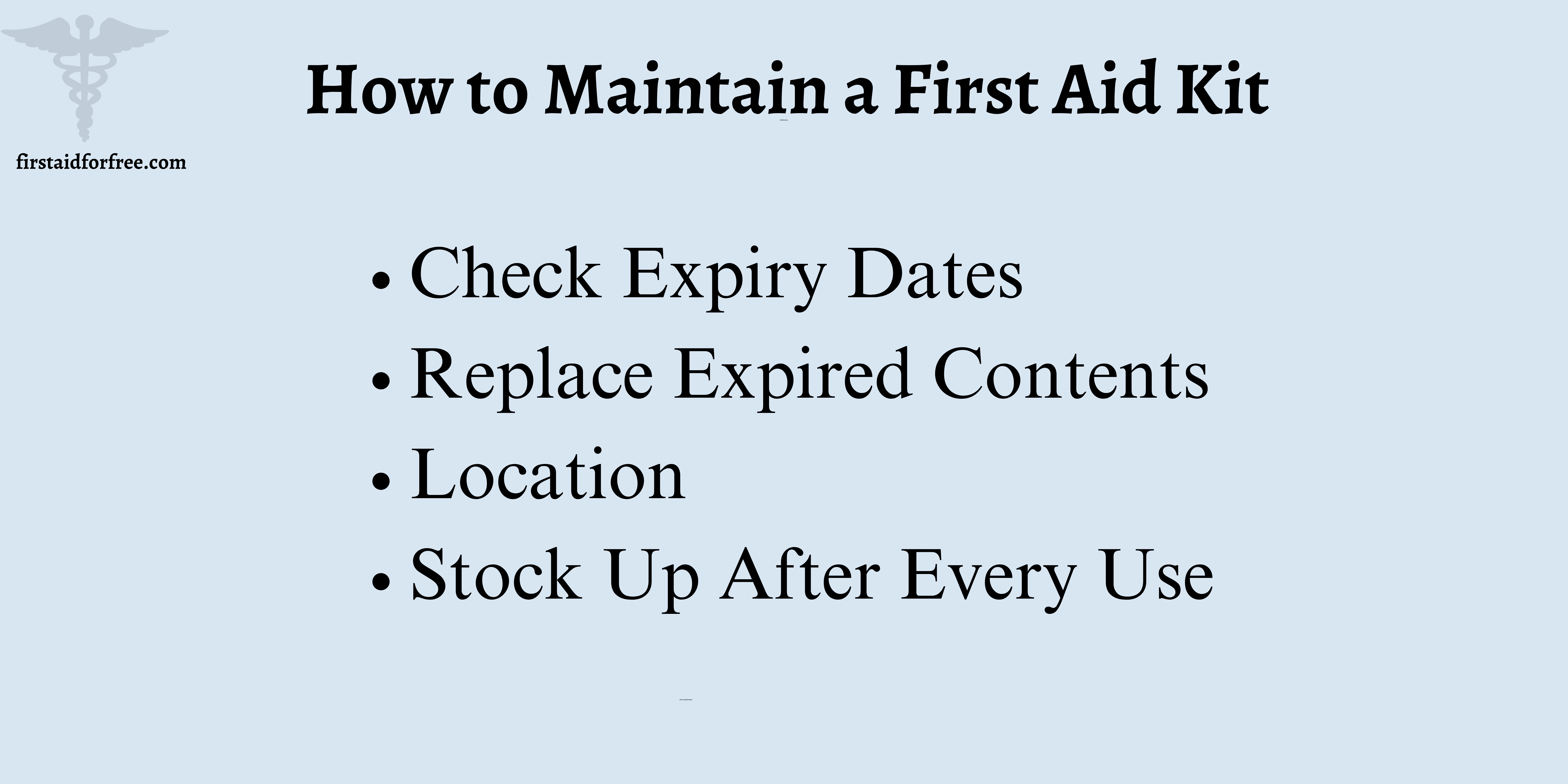 Do First Aid Kits Expire? Everything You Should Know First Aid for Free