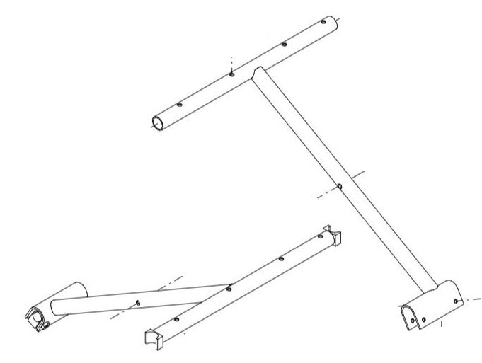 Cross Brace Support for Drive Cirrus Powerchair