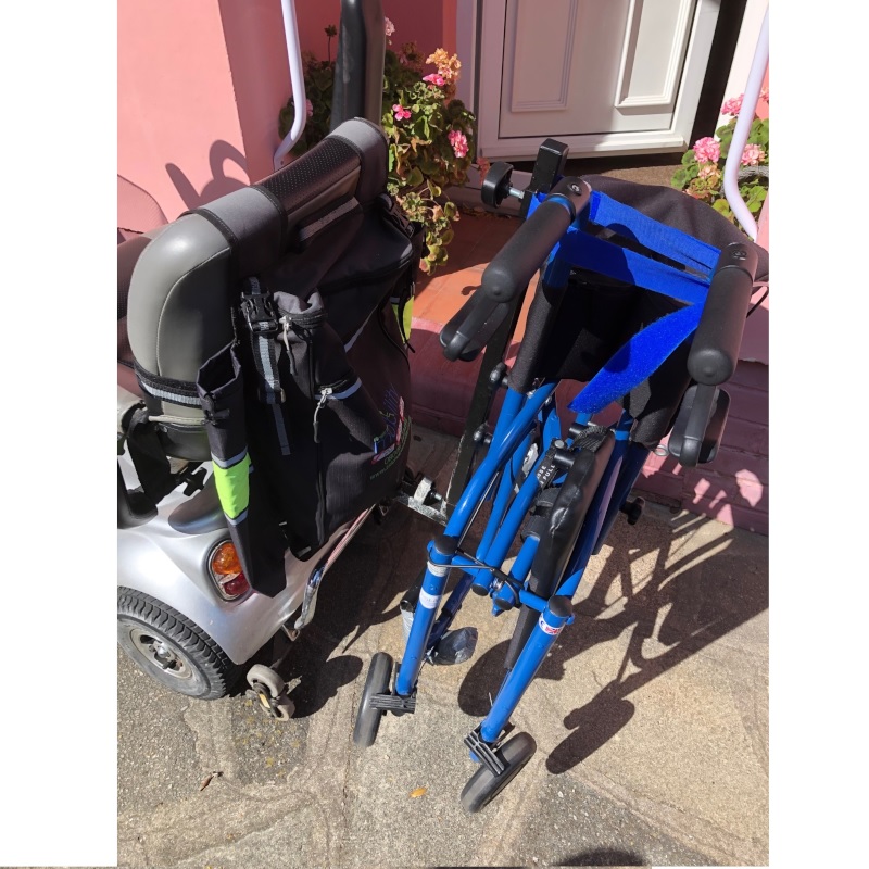 Mobility Scooter Walker Holder