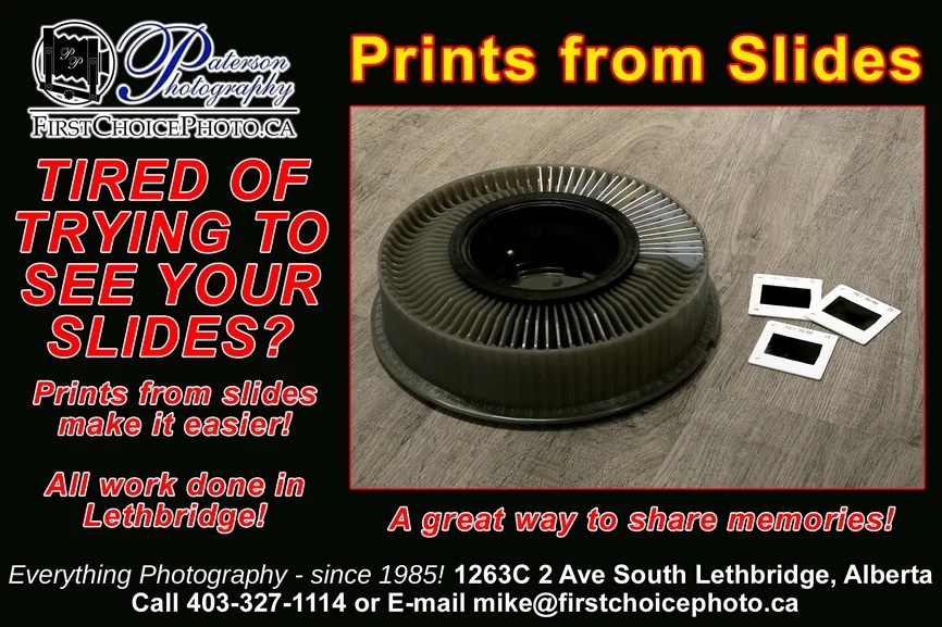 Prints from Slides Lethbridge Photo Lab First Choice Photo Lab