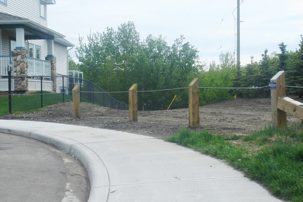 Highway Fence in Calgary Road Fencing First Class Fencing