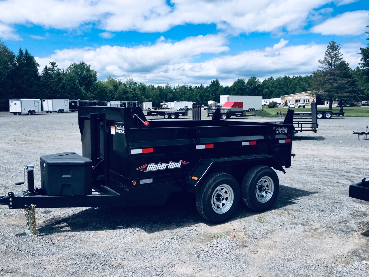 6×105Ton Dump erlane First Class Trailers