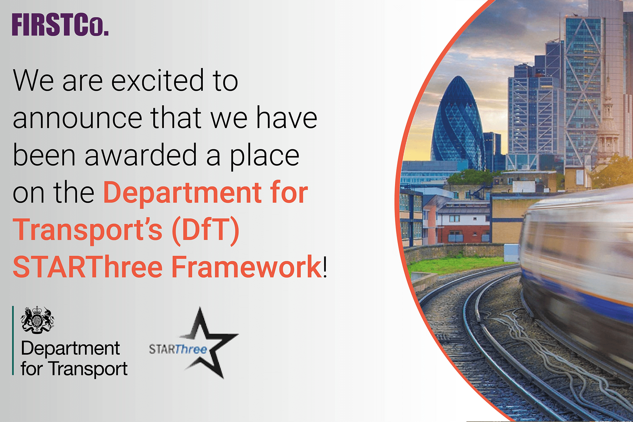 We are excited to announce that we have been awarded a place on the