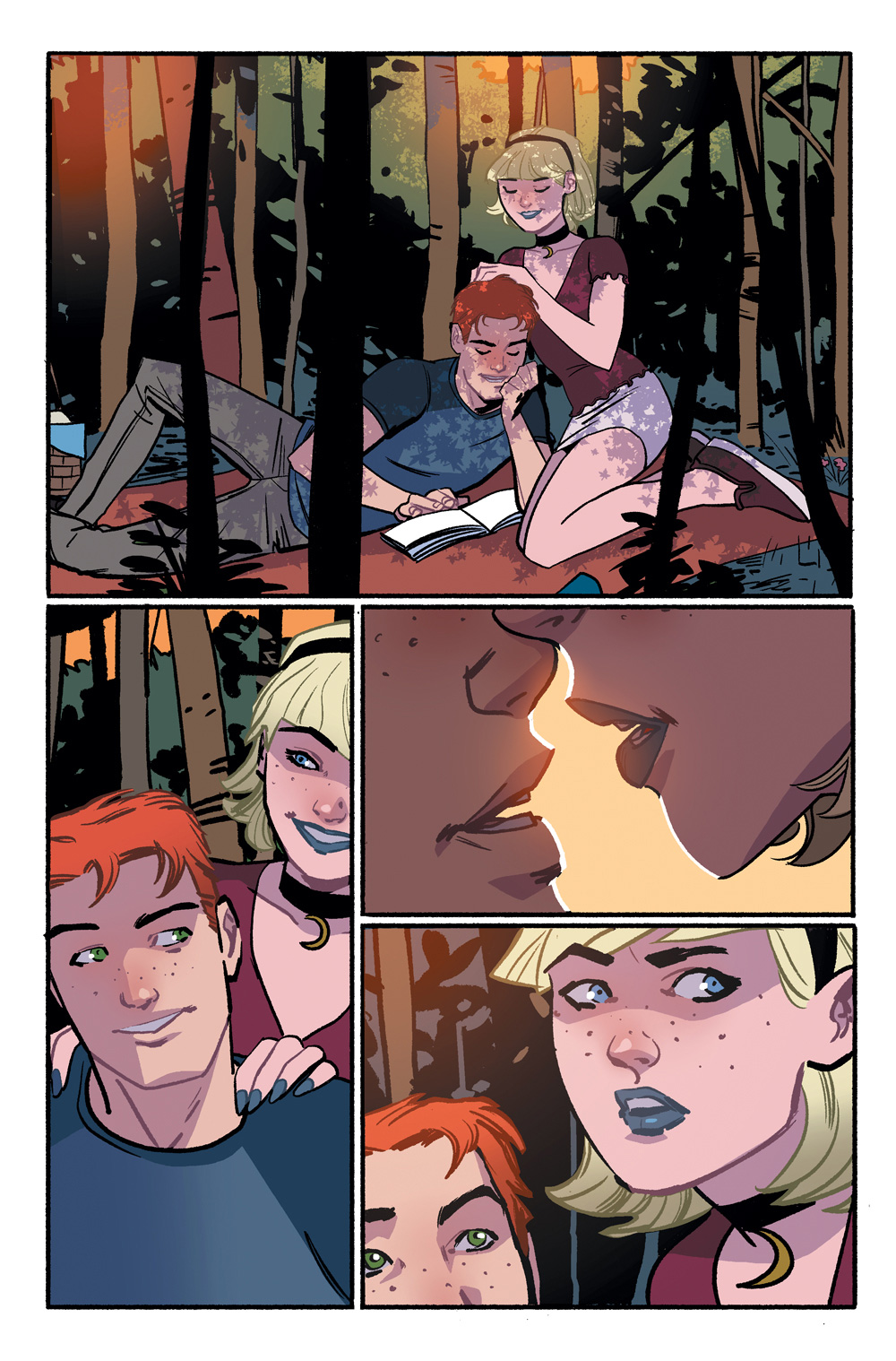 ARCHIE 708 ARCHIE AND SABRINA 4 preview First Comics News