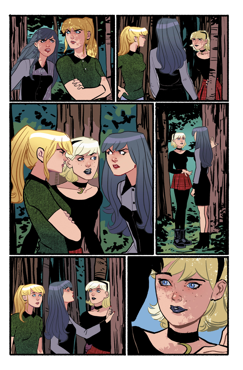 ARCHIE 709 ARCHIE AND SABRINA 5 preview First Comics News