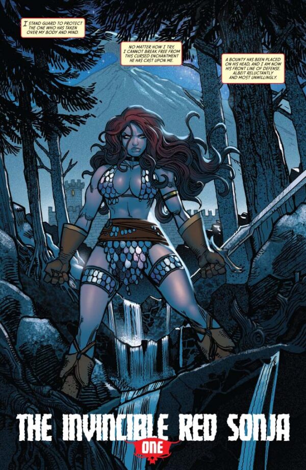The Invincible Red Sonja 1 preview First Comics News