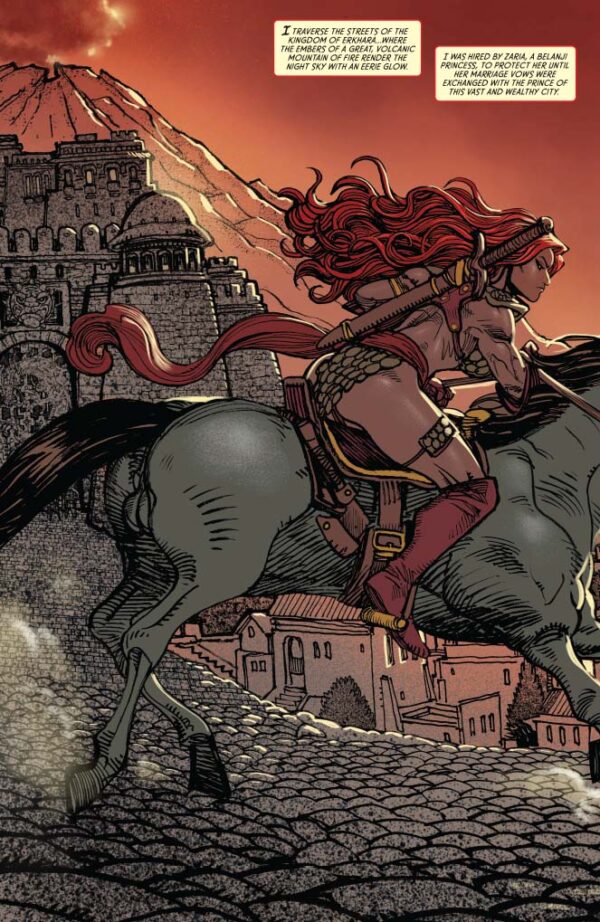 Invincible Red Sonja 3 preview First Comics News