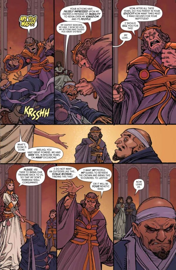 Invincible Red Sonja 3 preview First Comics News