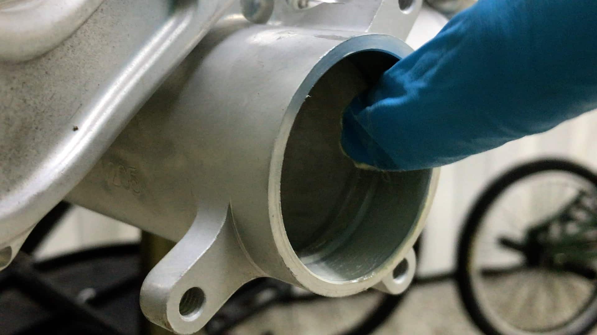 Greasing Bottom Bracket Shell First Components