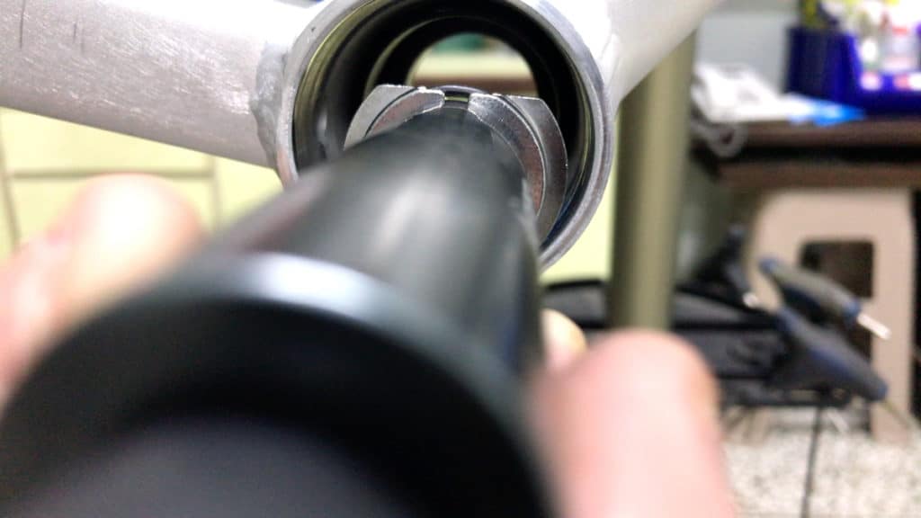 Inserting Driver Hitch First Components