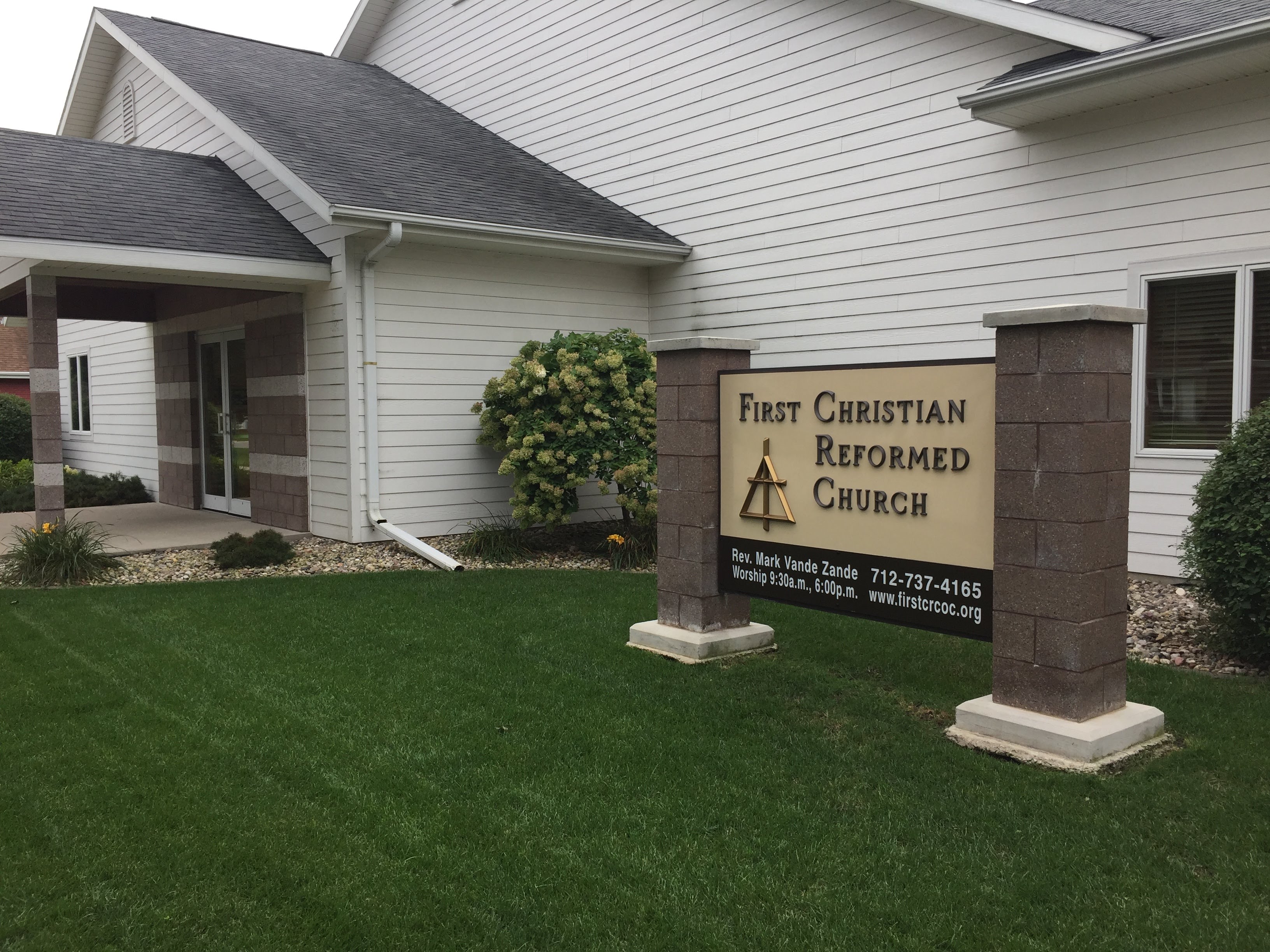 About Us First Christian Reformed Church