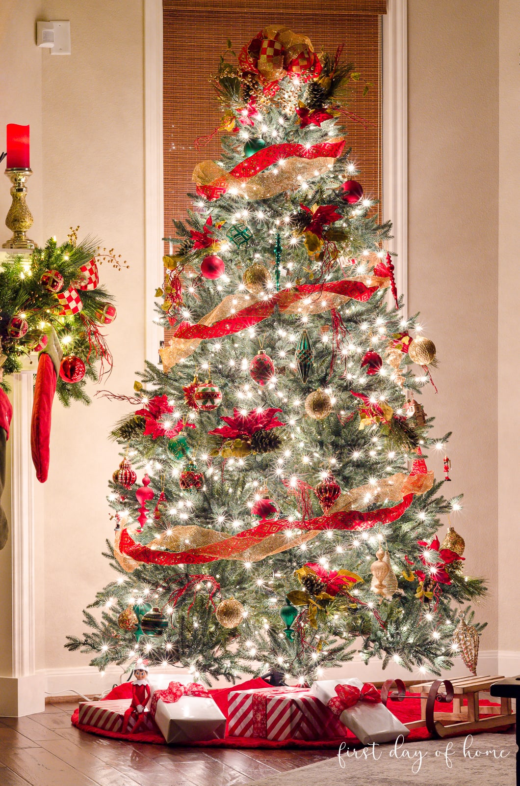 88+ Christmas Tree Ideas Red l2sanpiero