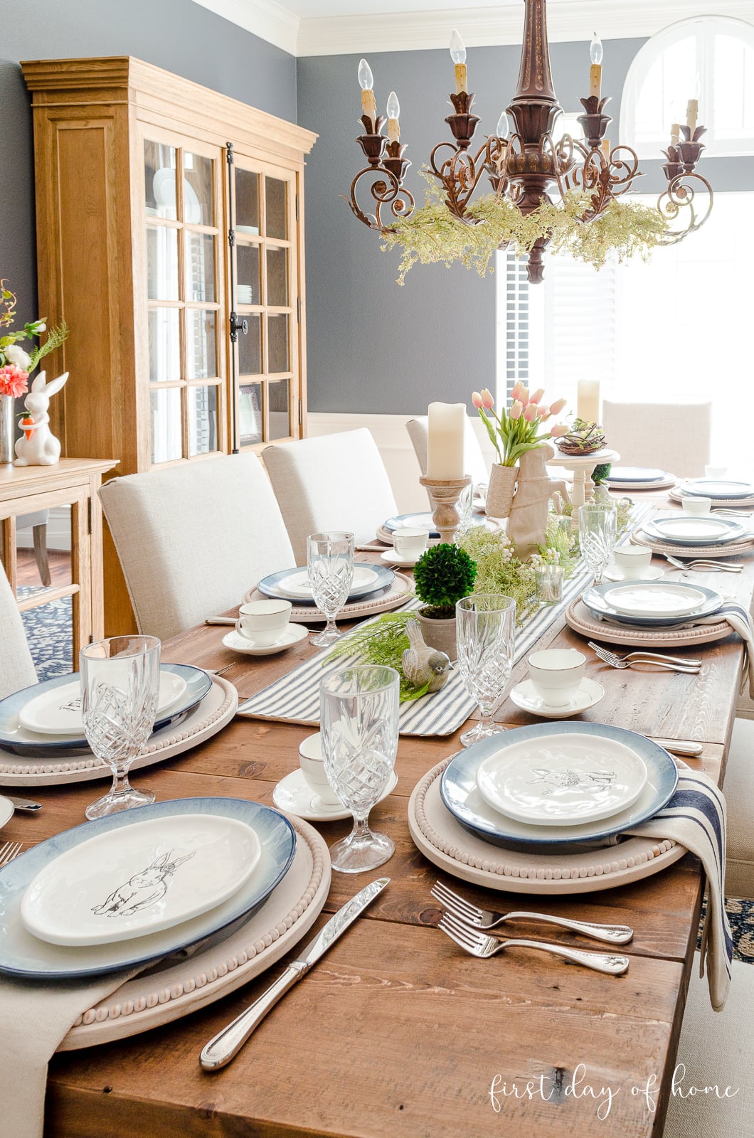 Table Decor for Spring Easy Tips First Day of Home