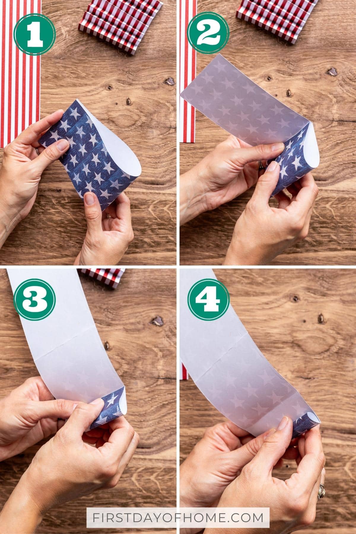 How to Make Paper Fans First Day of Home