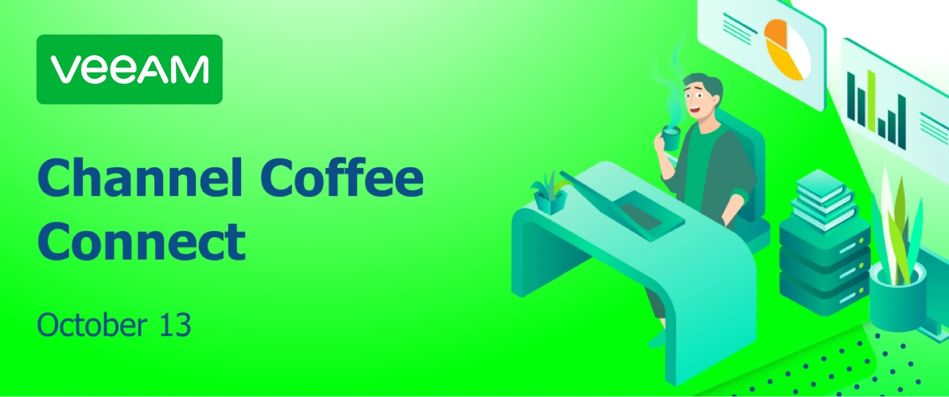 Veeam Channel Coffee Connect First Distribution
