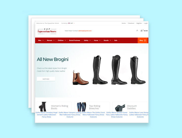 The Equestrian Store FirstFound, Manchester, UK