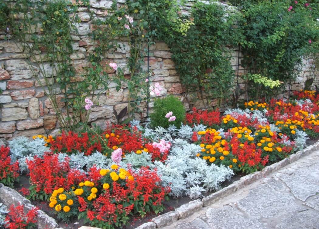 How To Plant A Flower Bed In Front of House — First Light Farm