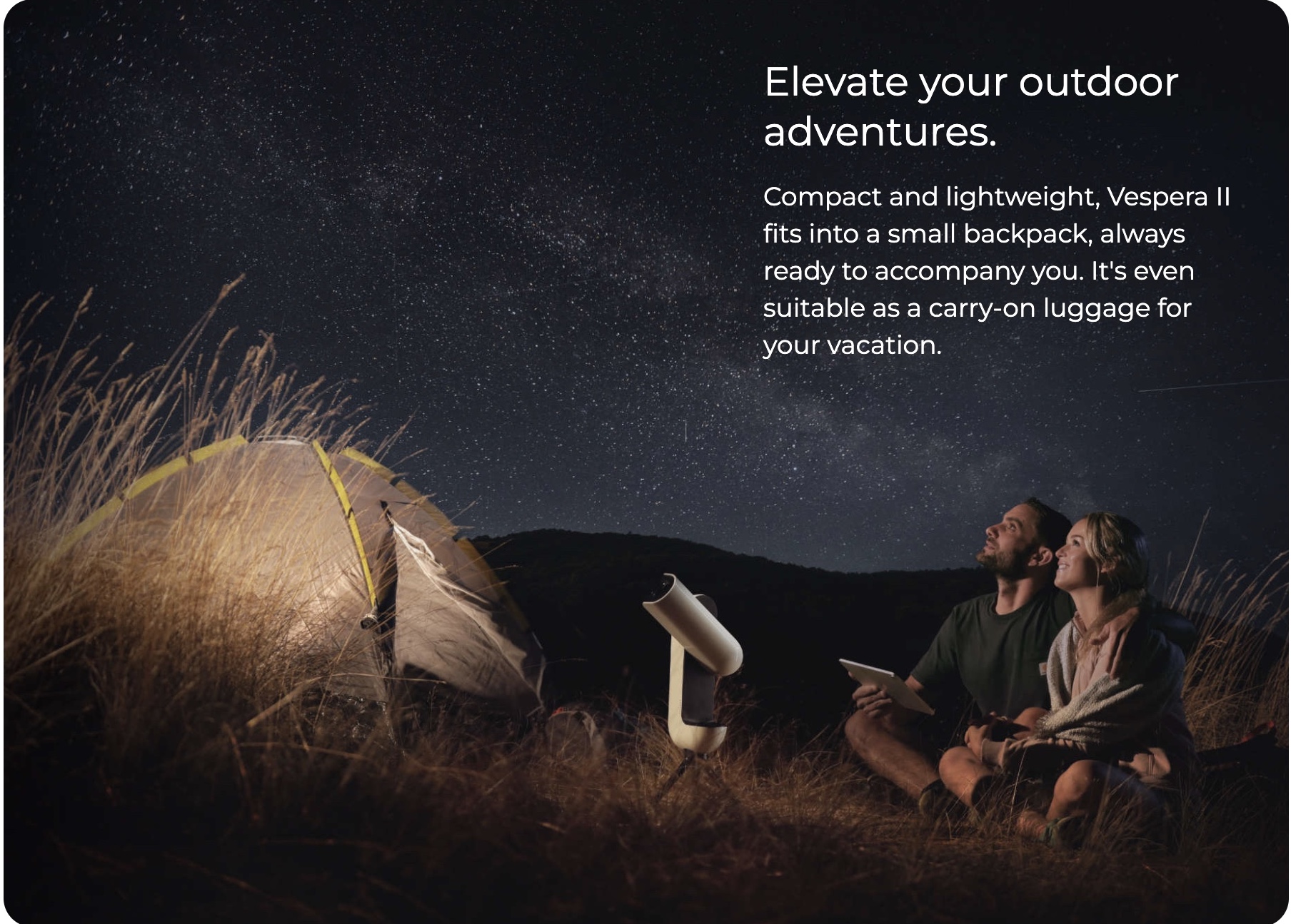 Vaonis Vespera II Smart Telescope | First Light Optics