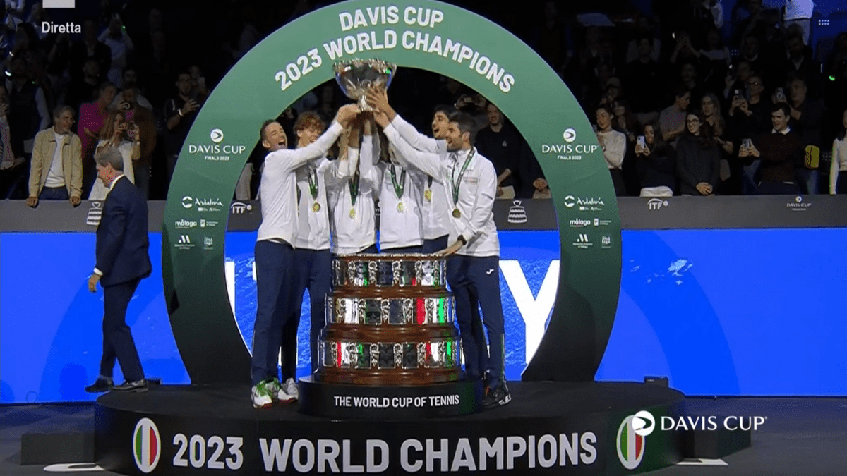 Tennis, Italy triumphs in the Davis Cup after 47 years Sinner decisive
