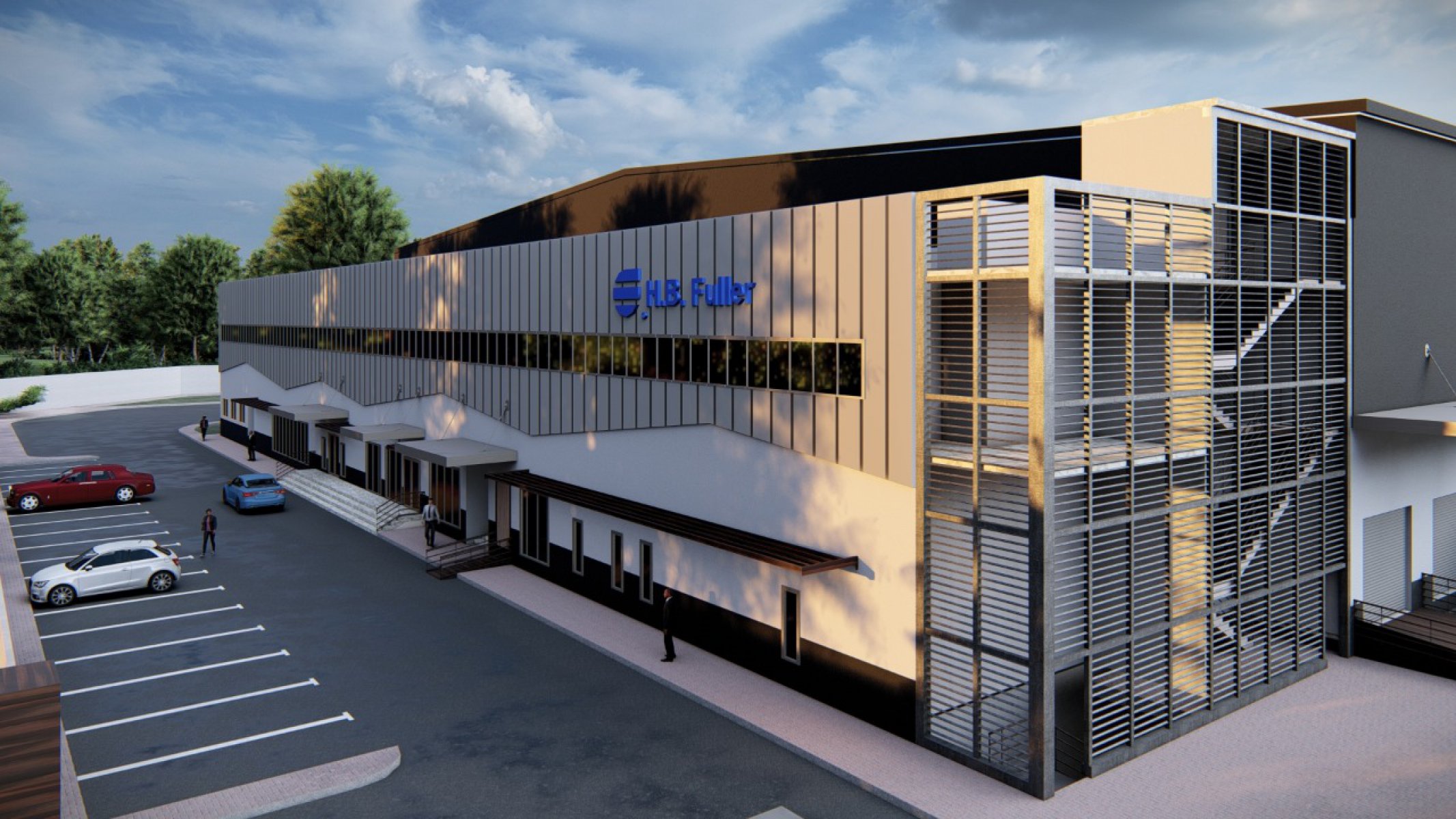 H.B Fuller Factory | First Option