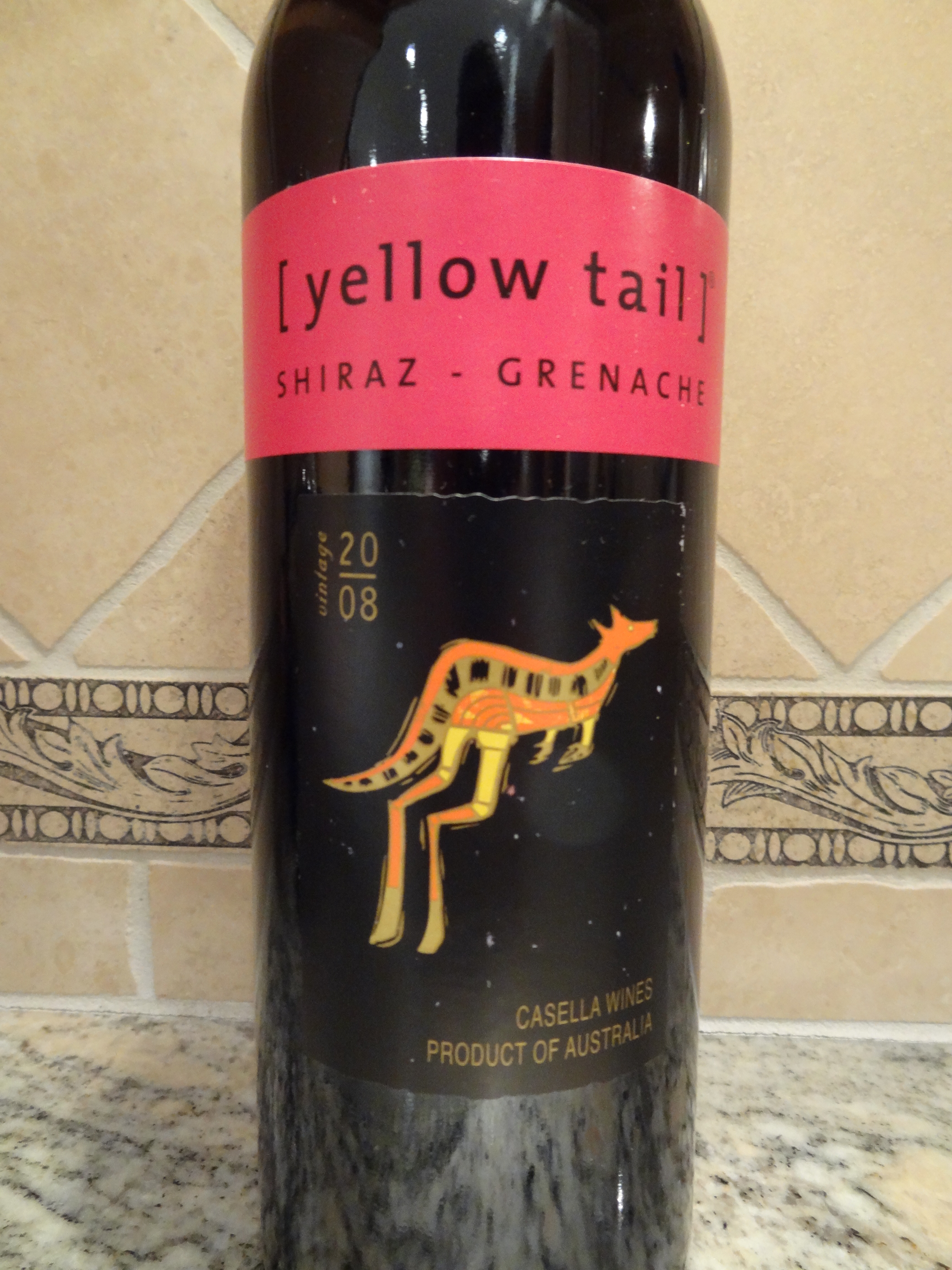 2008 Yellow Tail Shiraz Grenache [Revisited] FIrst Pour Wine