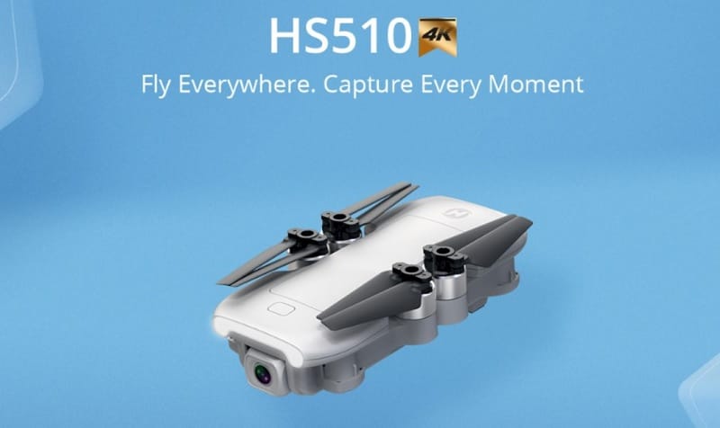 Holy Stone HS510 GPS enabled 4K drone First Quadcopter