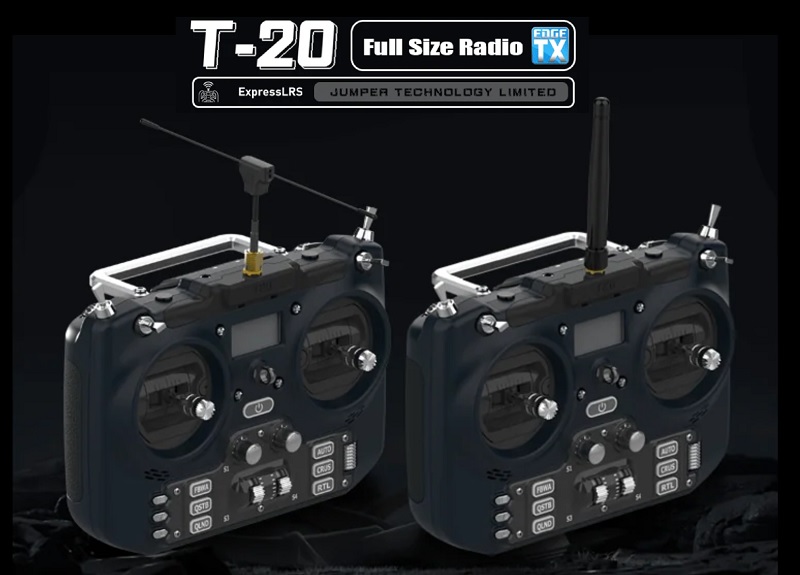 Jumper T20: ELRS-enabled Full Size EdgeTX Radio Transmitter - First