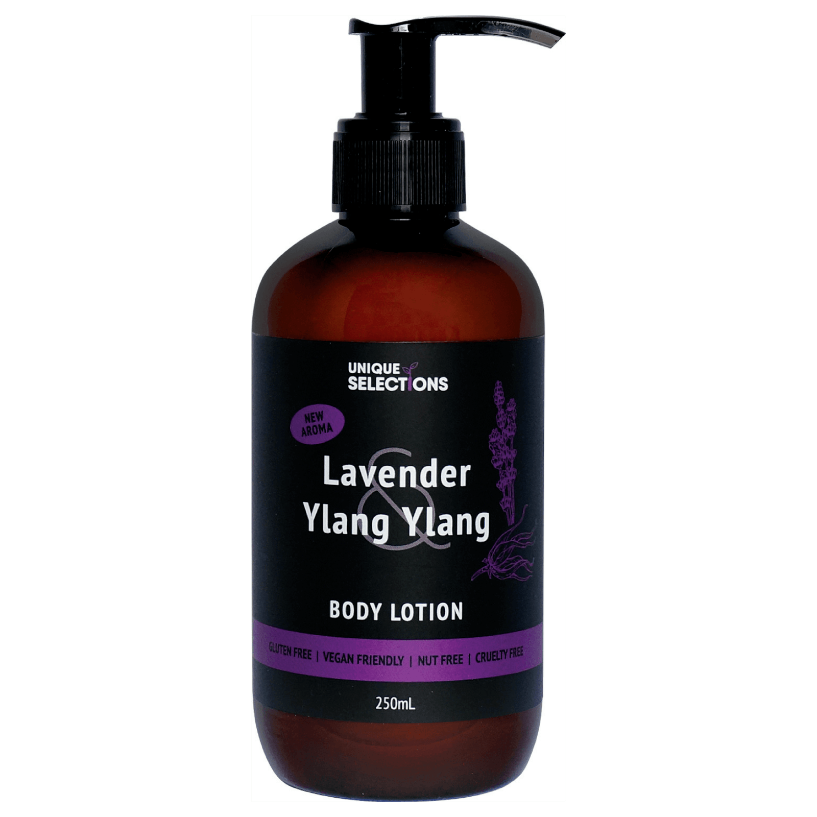 Unique Selections Lavender & Ylang Ylang Body Lotion 250ml First Ray