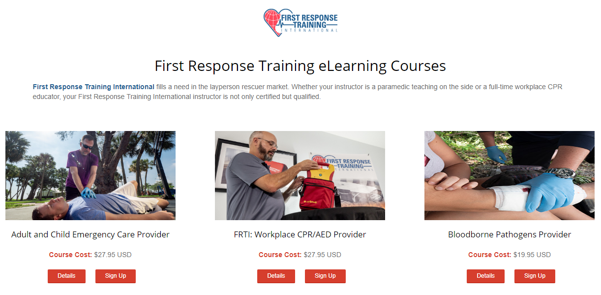 What Does a FirstAid Course Involve? First Response Training