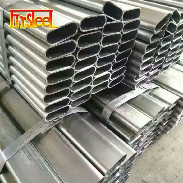 s275jr ss400 astm a36 st37 3 inch 2.5 inch steel oval iron pipe price