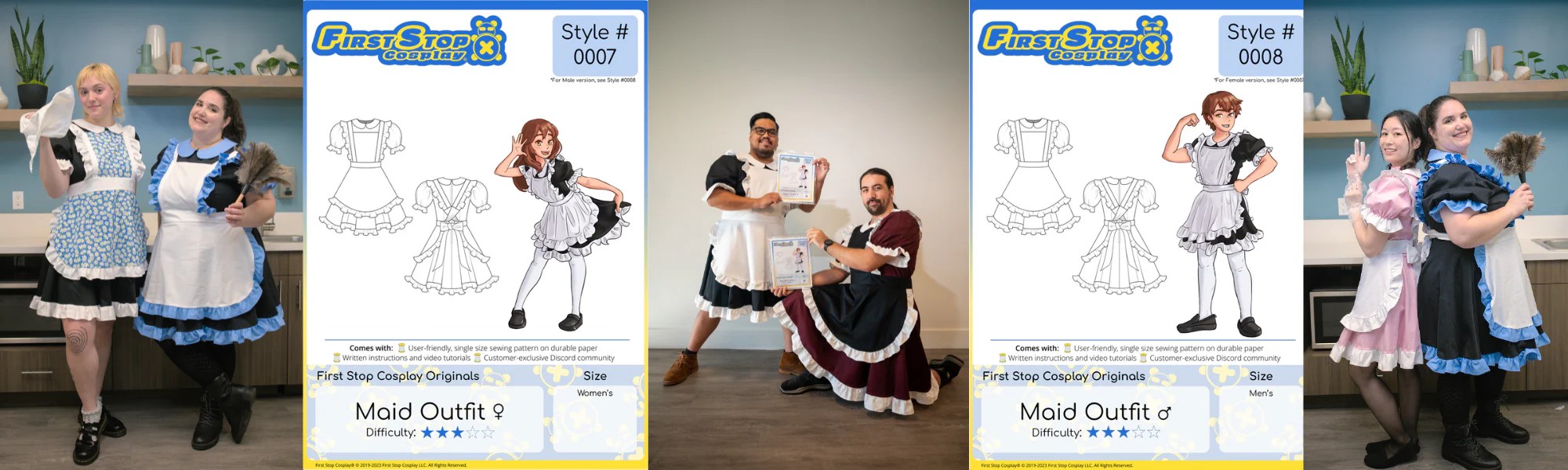 Sew Your Dream Maid Outfit A Unique Sewing Pattern from First Stop Co