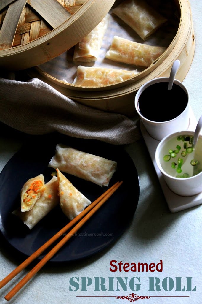 Steamed Spring Roll First Timer Cook