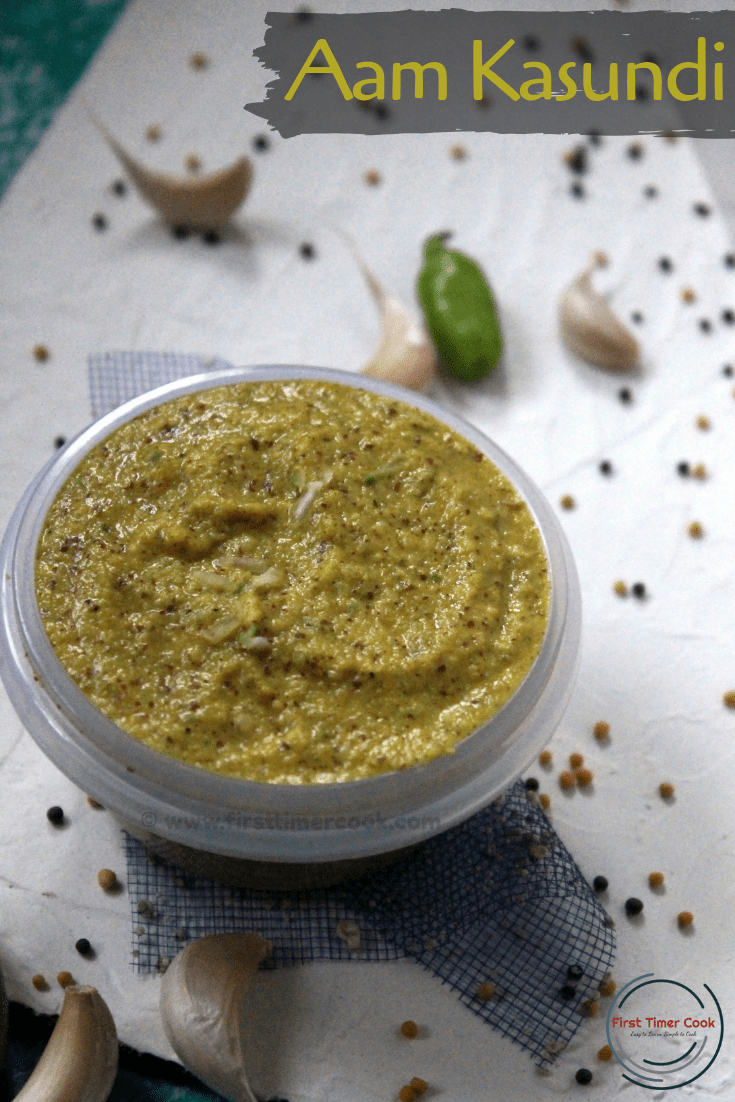 Aam Kasundi Mango Mustard Sauce First Timer Cook