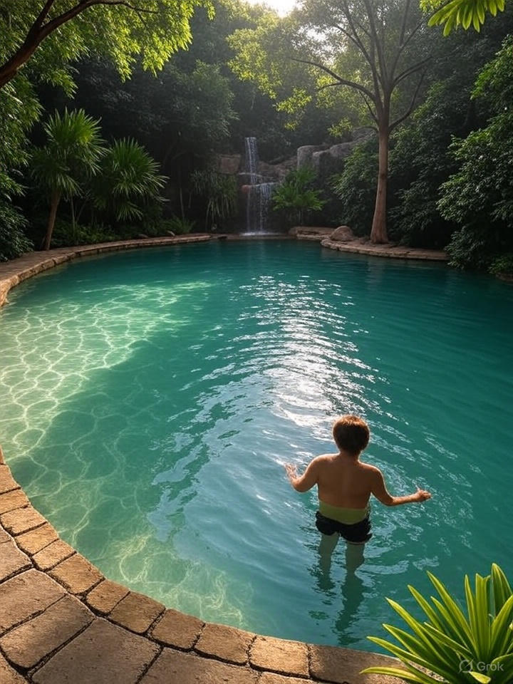 Uncovering the Hidden Gem of Barcelona La Floresta Swimming Pool in