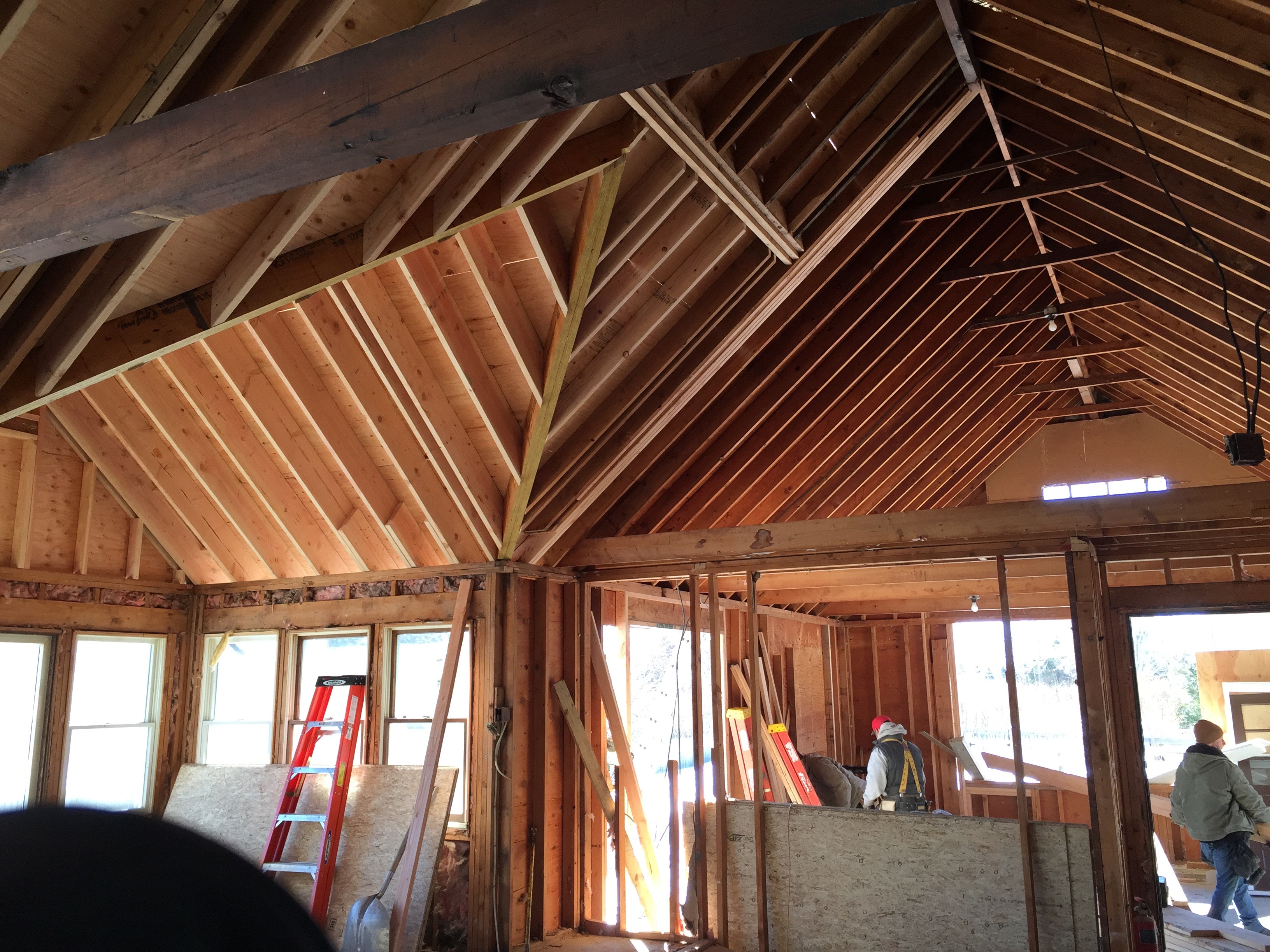 wood roof framing Fischetti Engineering