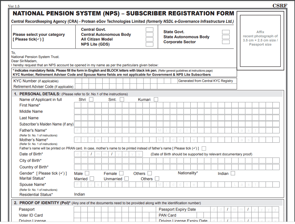 NPS Login (National Pension System) How to login NSDL & KFintech Fisdom