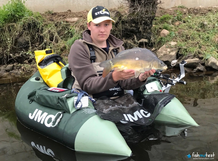 Float Tube JMC Trium Fish and Test