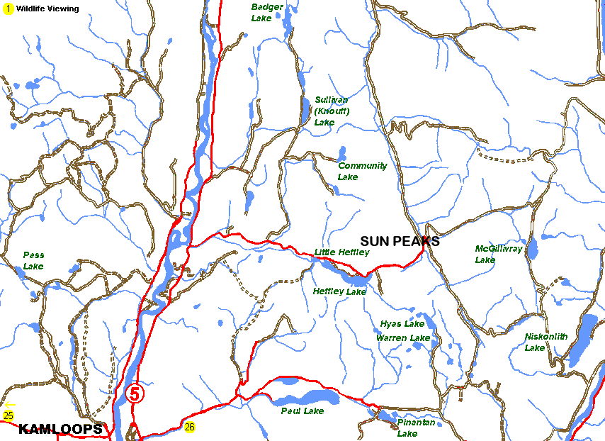 Sun Peaks Ski Resort & Kamloops Area, British Columbia, Canada