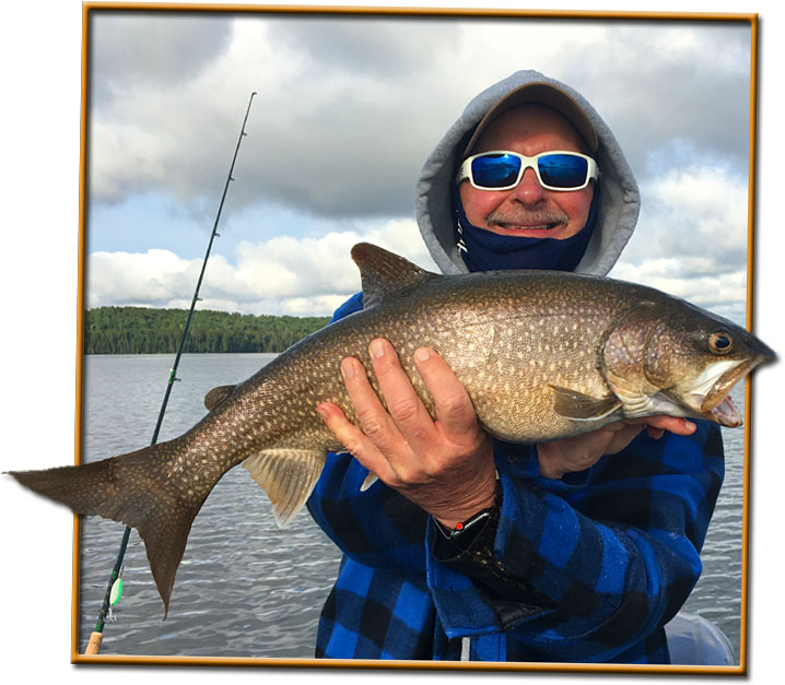Ontario Lake Trout Fishing near Atikokan