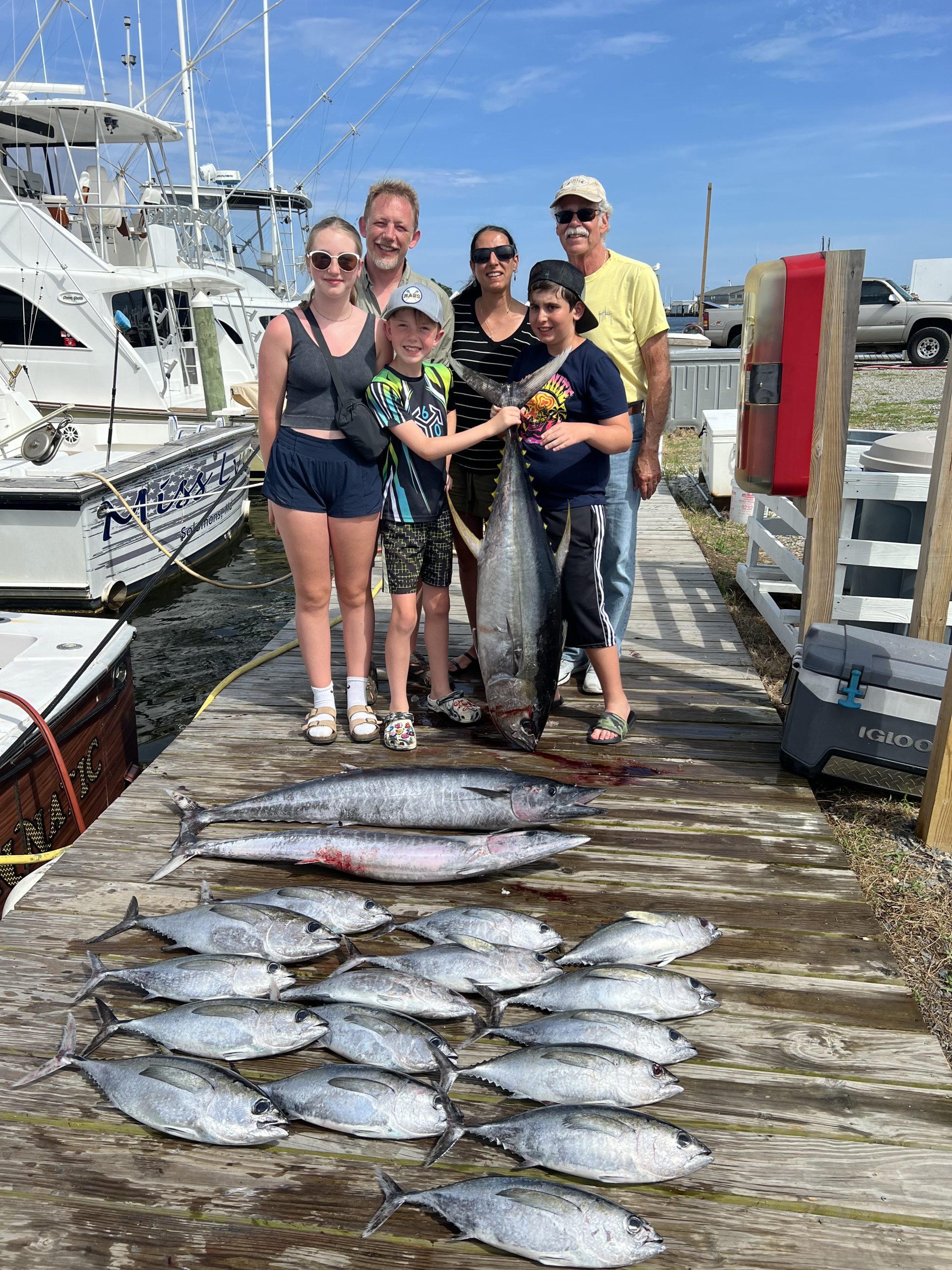 Family Time on the Fannatic Outer Banks Fishing Charters
