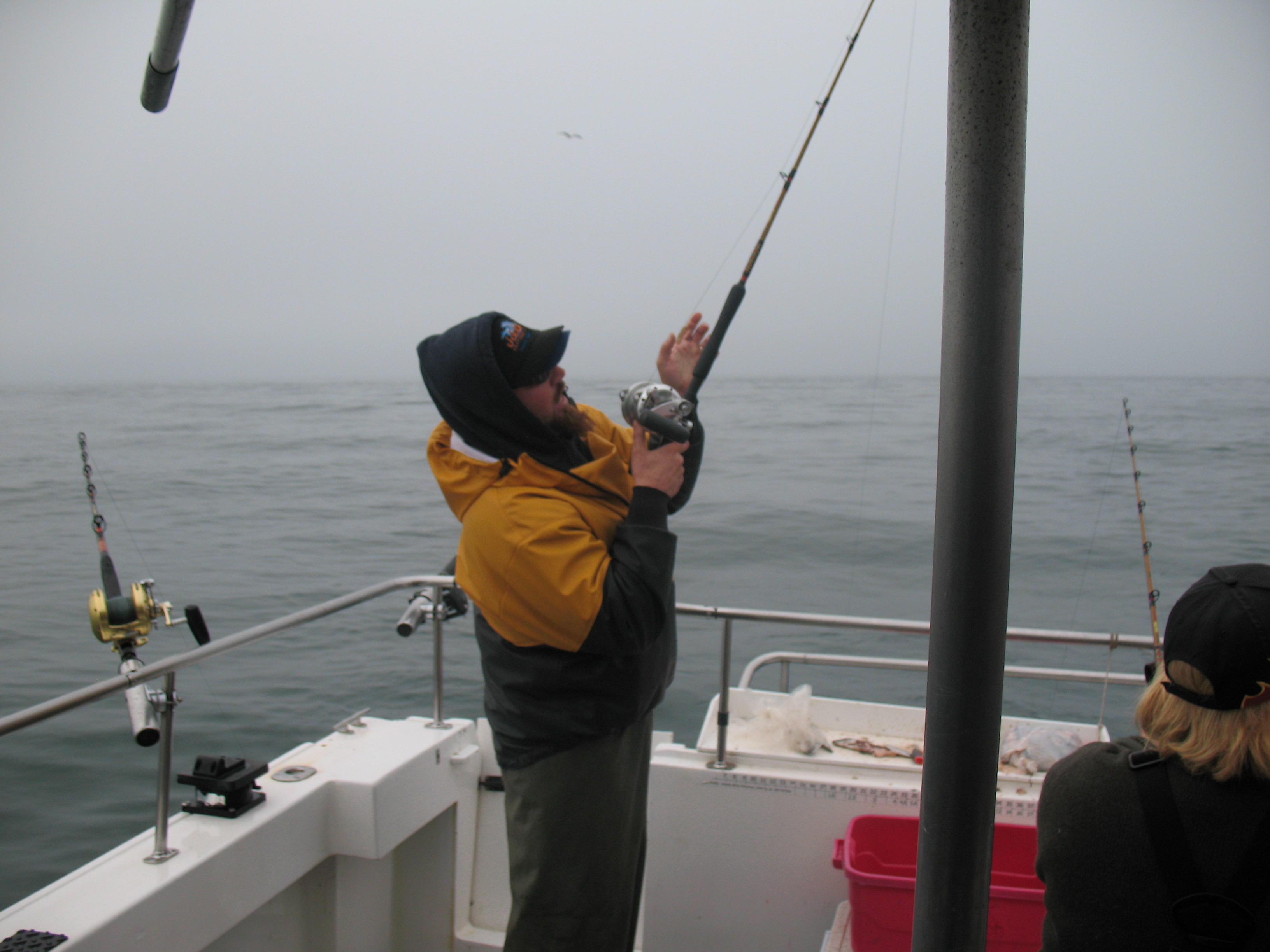 Jigging Halibut ProFishNC Charters