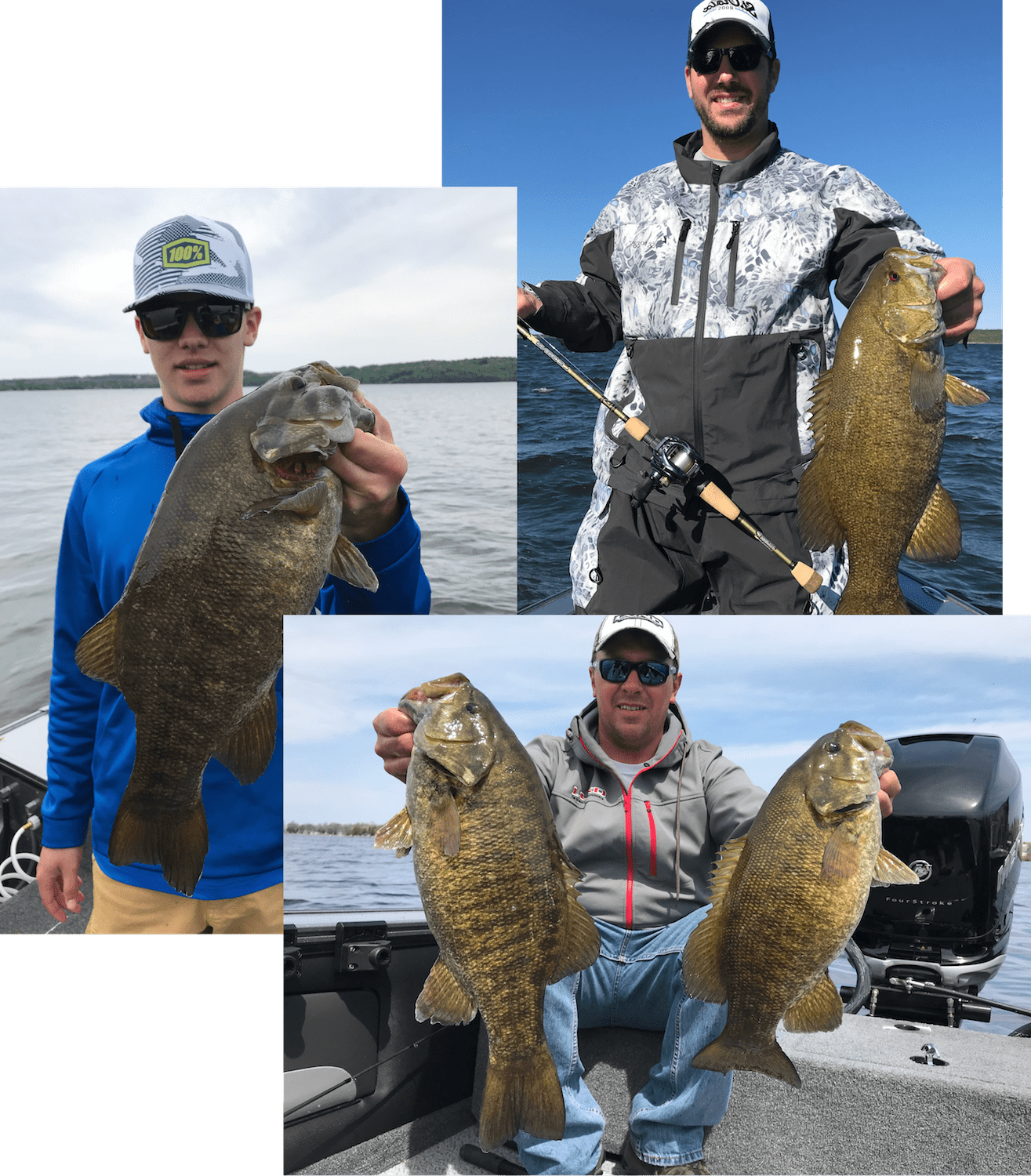 Smallmouth Bass, Walleye, Brown Trout & Perch Fishing